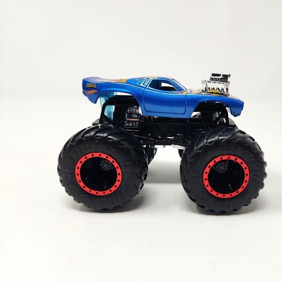 Hot Wheels Monster Trucks RODGER DODGER 1:64 2020 Crash Legends 01/07 (ne4) - Picture 4 of 8